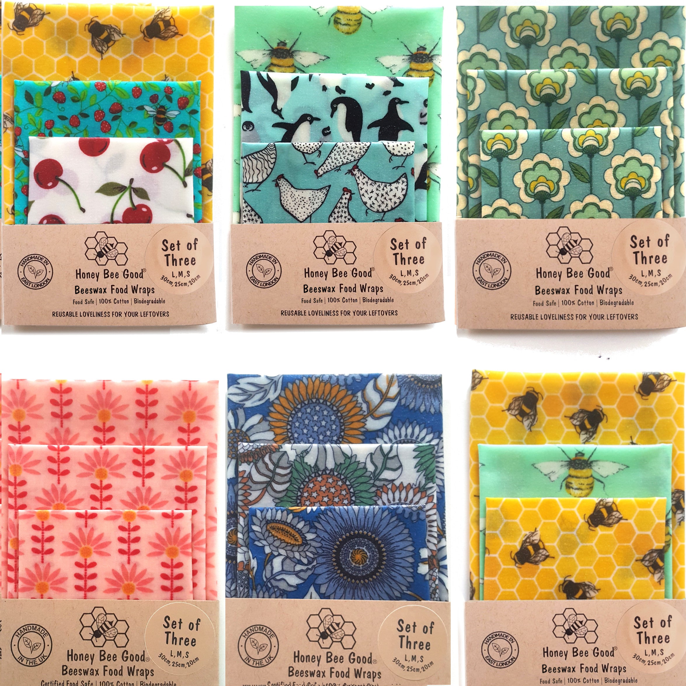 Award-Winning Beeswax Wraps | 100% Handmade in the UK