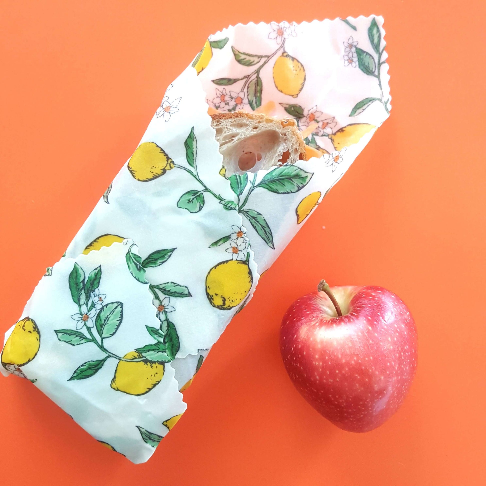 Reusable Beeswax Food Wraps 100% Hand Made in the UK by Honey Bee Good.