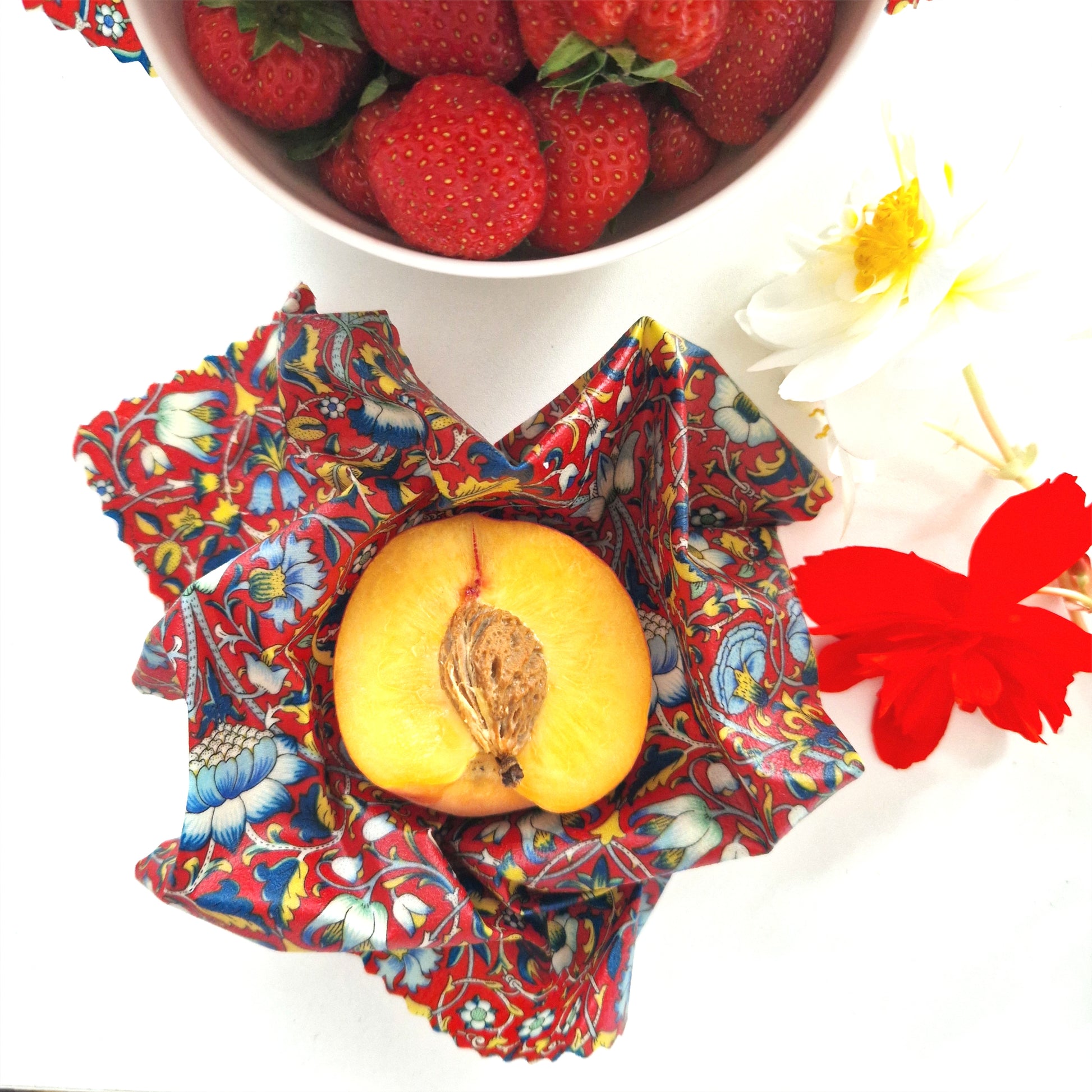 Reusable Beeswax Food Wraps 100% Hand Made in the UK by Honey Bee Good.