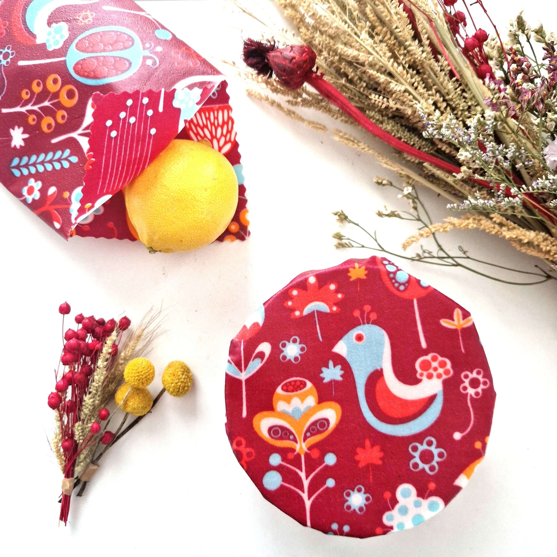 Reusable Beeswax Food Wraps 100% Hand Made in the UK by Honey Bee Good.