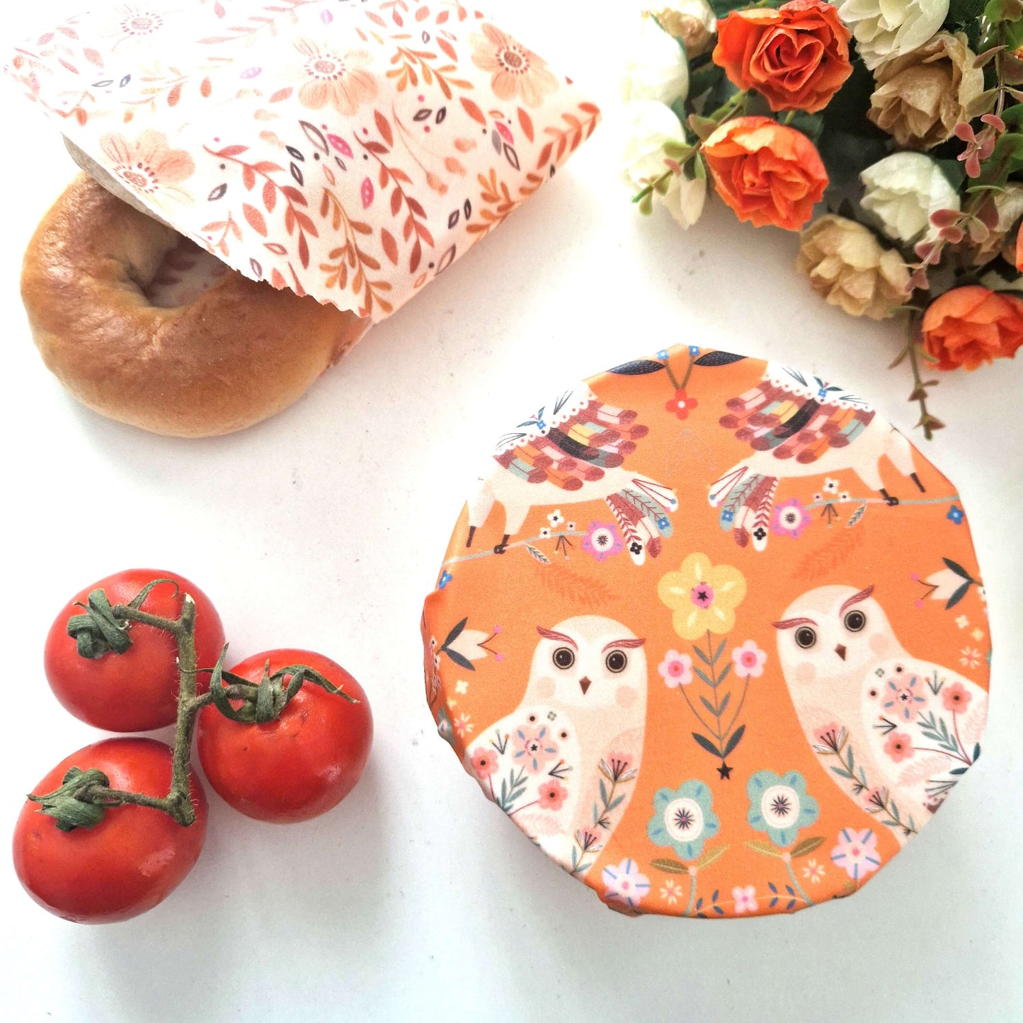 Reusable Beeswax Food Wraps 100% Hand Made in the UK by Honey Bee Good.