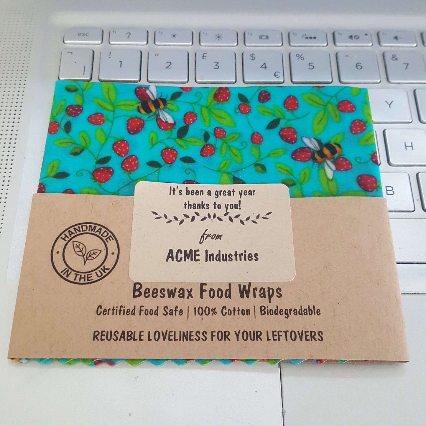 TEN Wholesale Corporate Gifts | Reusable Beeswax Food Wrap