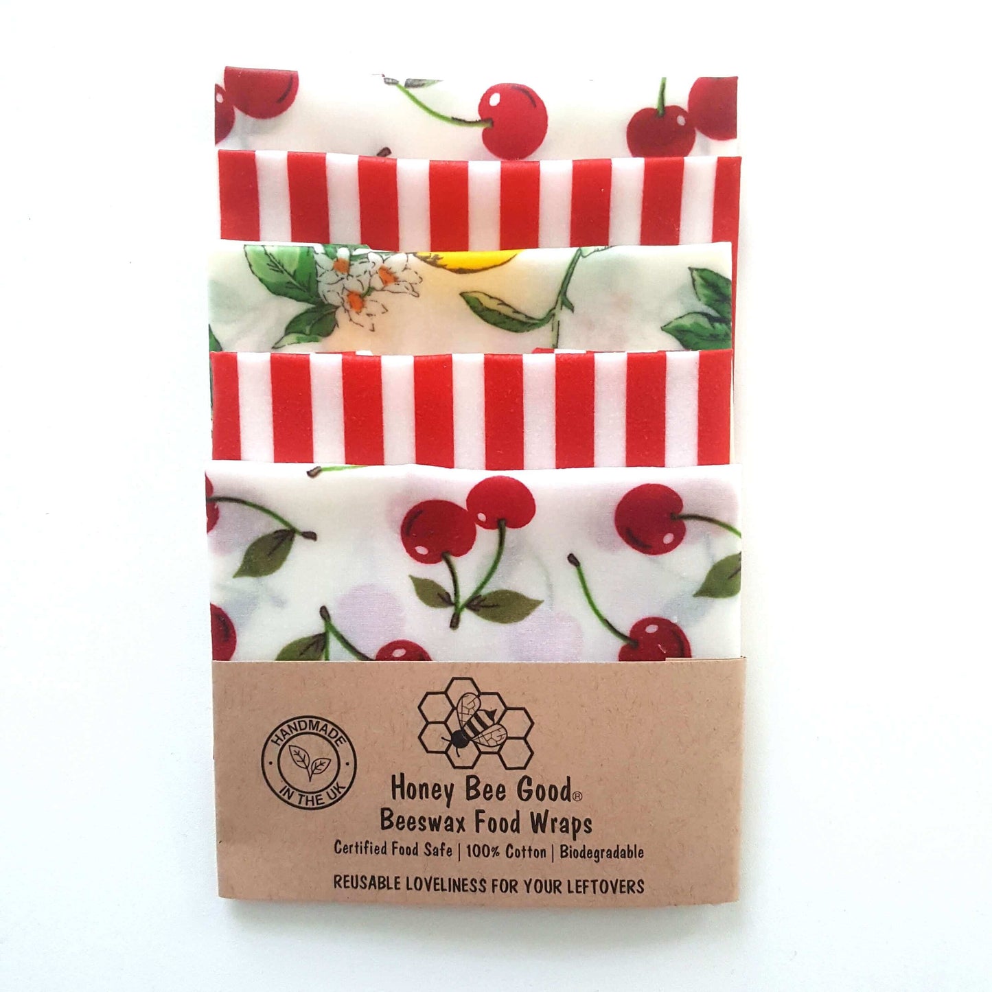 Beeswax Wraps | Classic | Set of 5