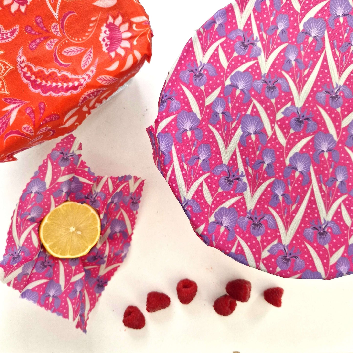 Reusable Beeswax Food Wraps 100% Hand Made in the UK by Honey Bee Good.