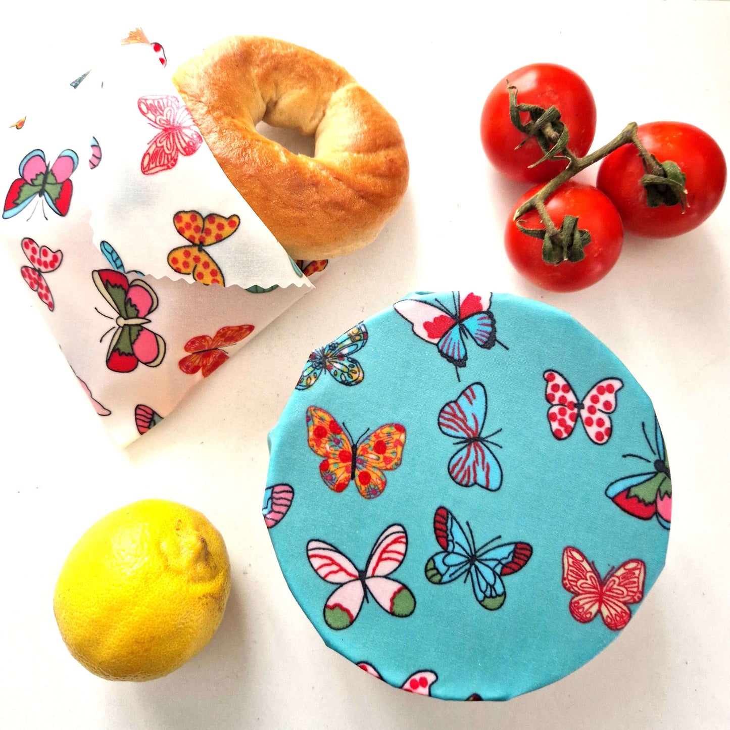 Reusable Beeswax Food Wraps 100% Hand Made in the UK by Honey Bee Good.