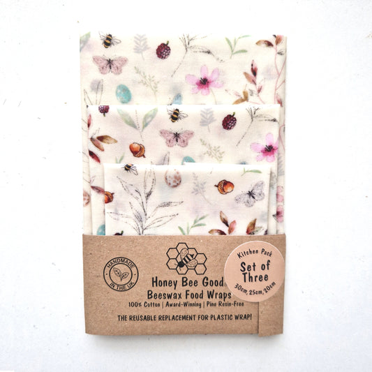 Earth Kind Set of 3 L, M, S | Wildflowers