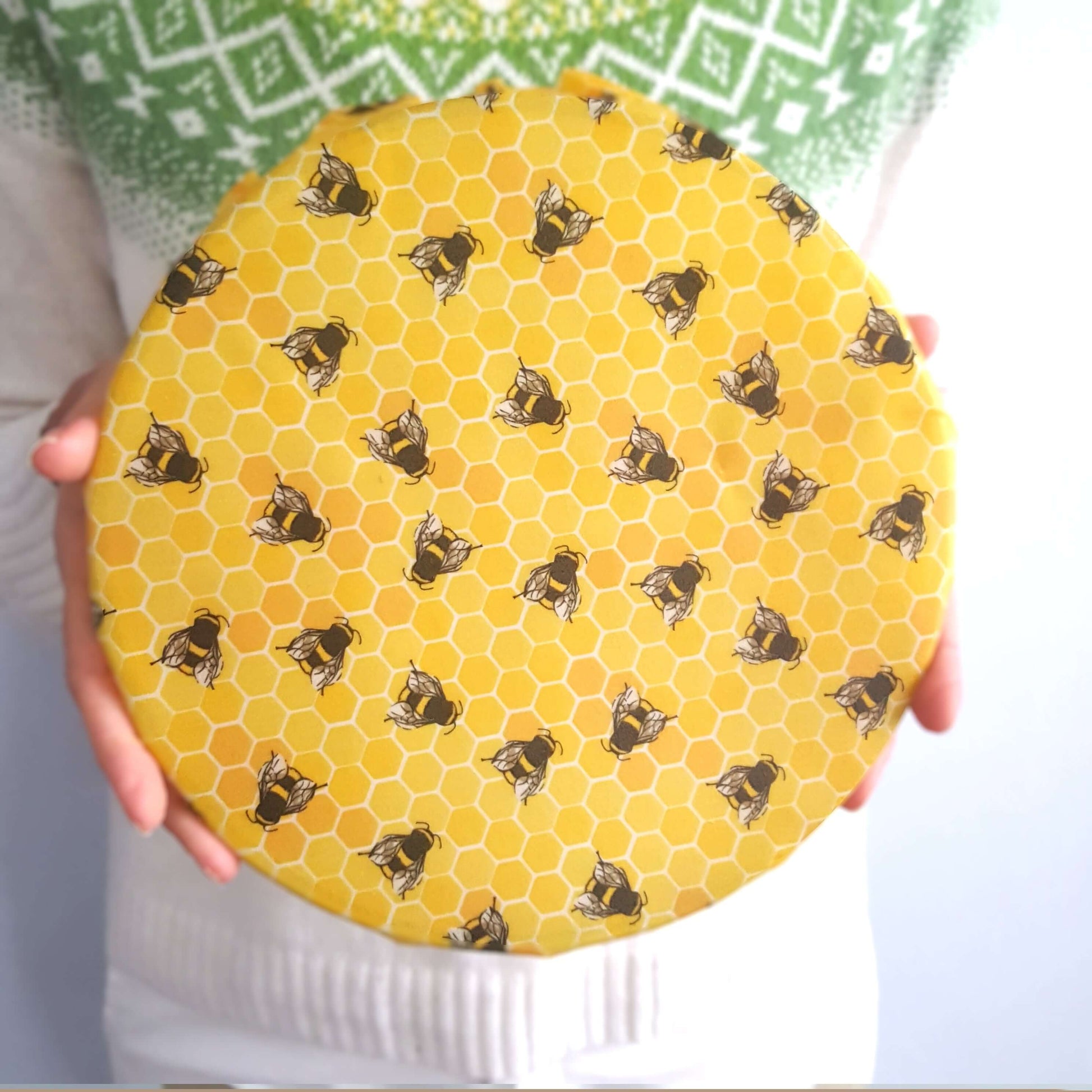 Reusable Beeswax Food Wraps 100% Hand Made in the UK by Honey Bee Good.